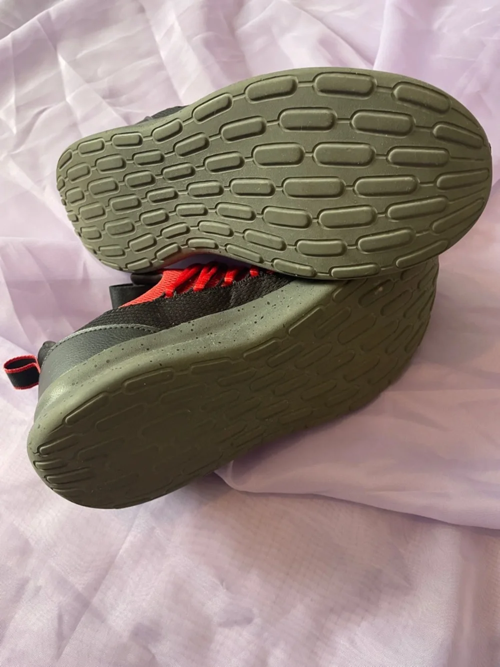 adidas Red and Black Performance Running Shoes - Picture 6 of 7